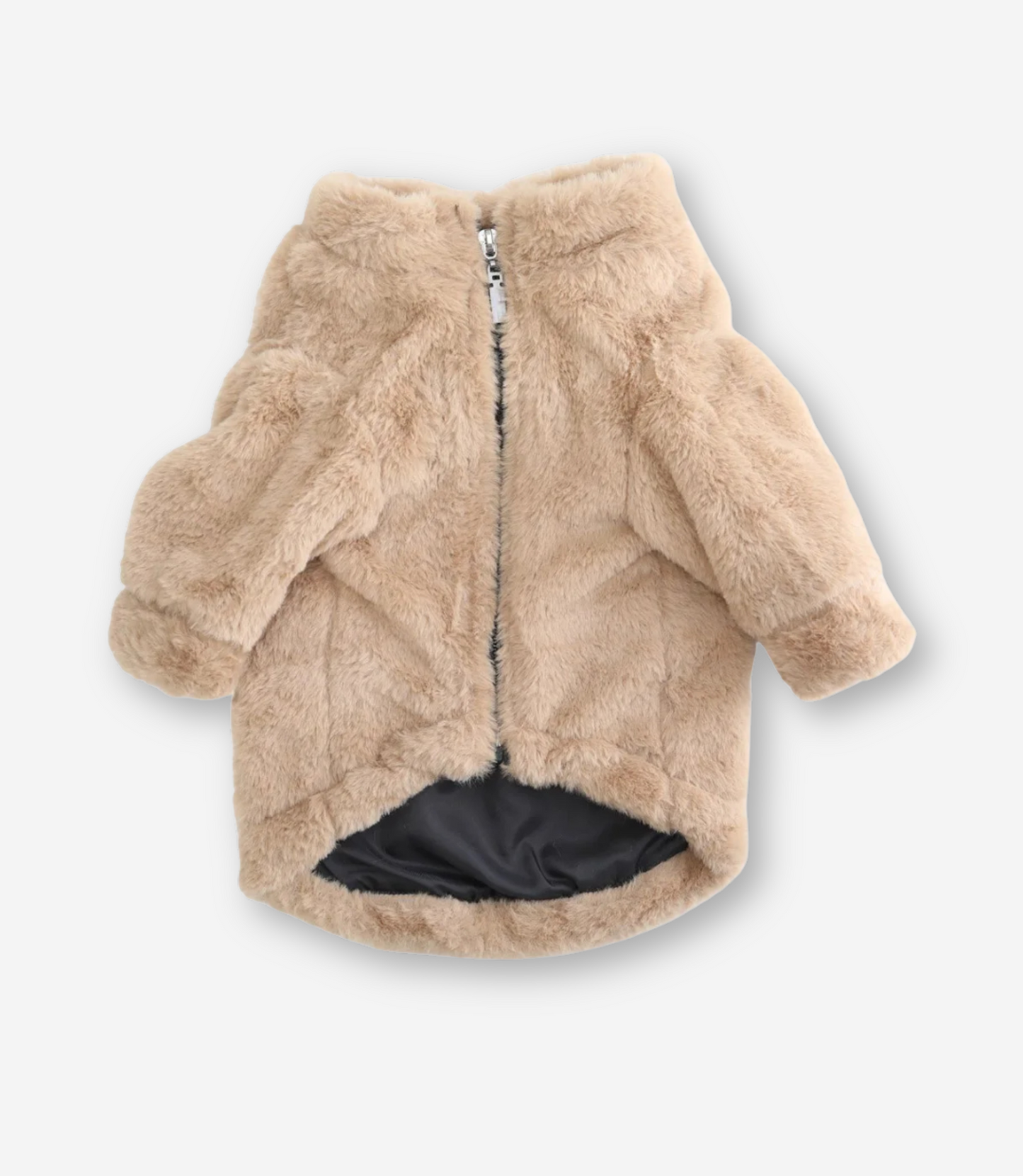 Premium Leopard Puppy Fur Coat