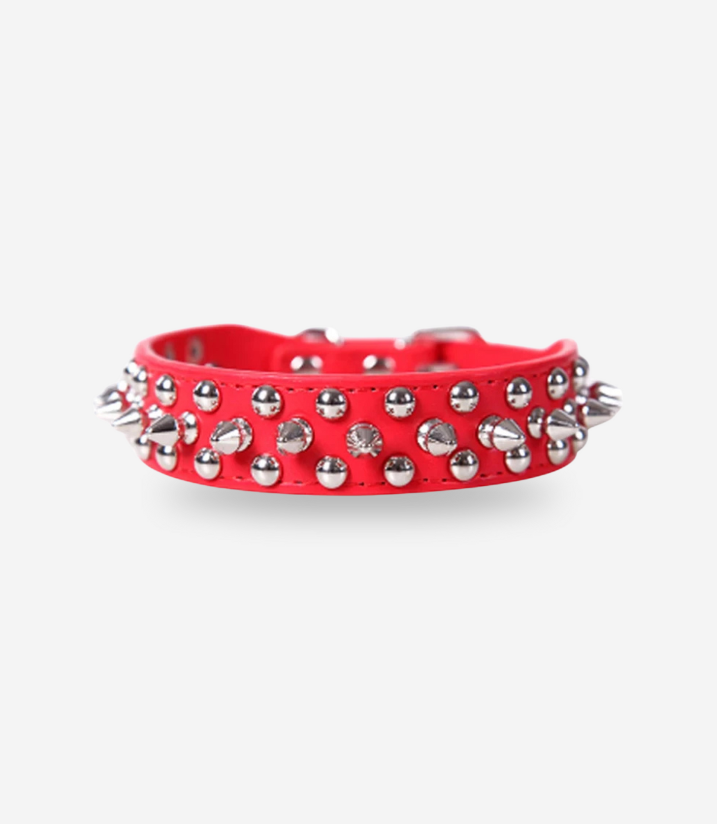 Leather Spiked Dog Collar