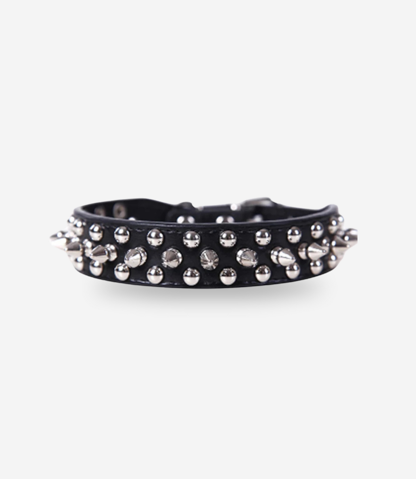 Leather Spiked Dog Collar