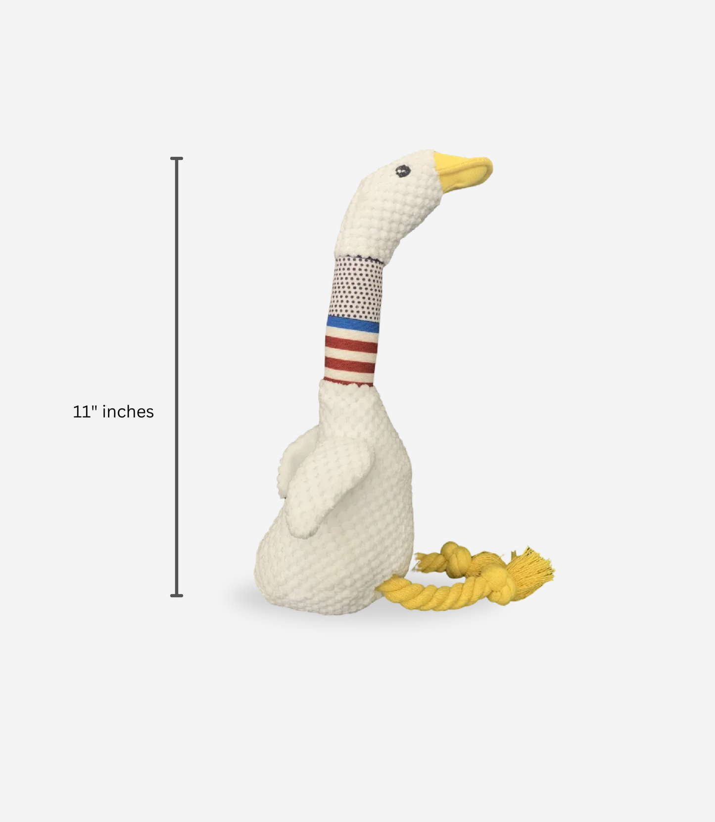 Plush Goose Squeaky Dog Toy
